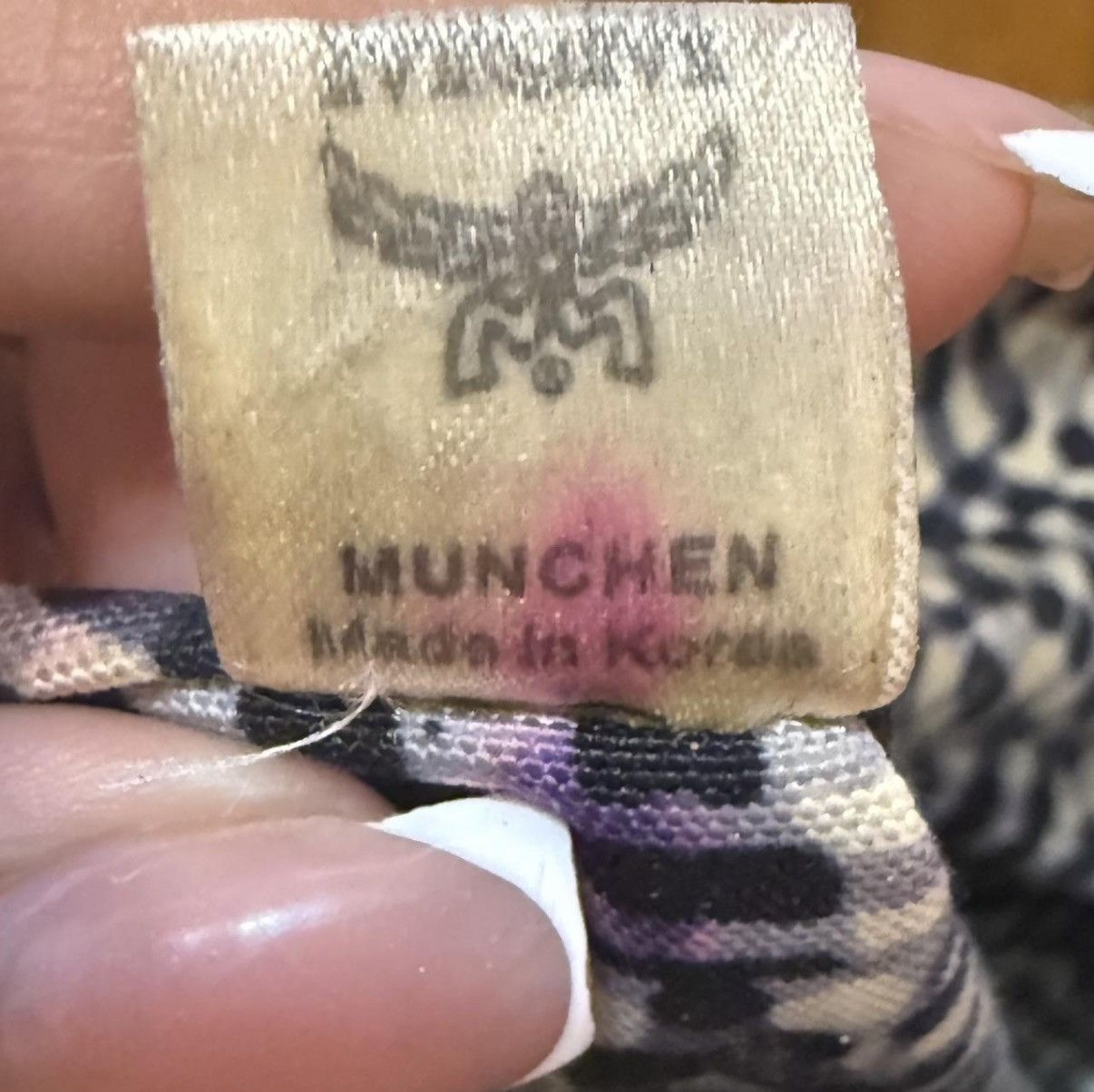 Authentic Mcm Bag