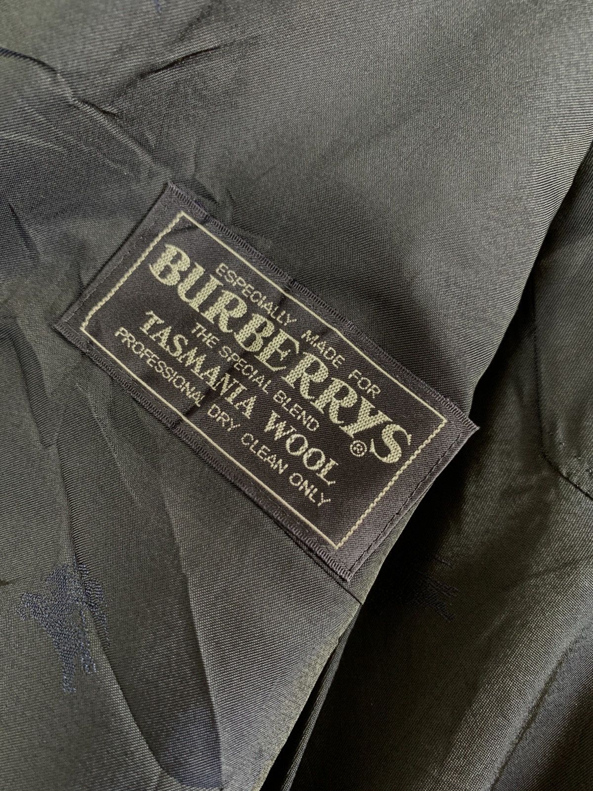 Burberry Burberrys vintage wool blazers men/ loropiana thierry mugler Size 38R - 9 Thumbnail