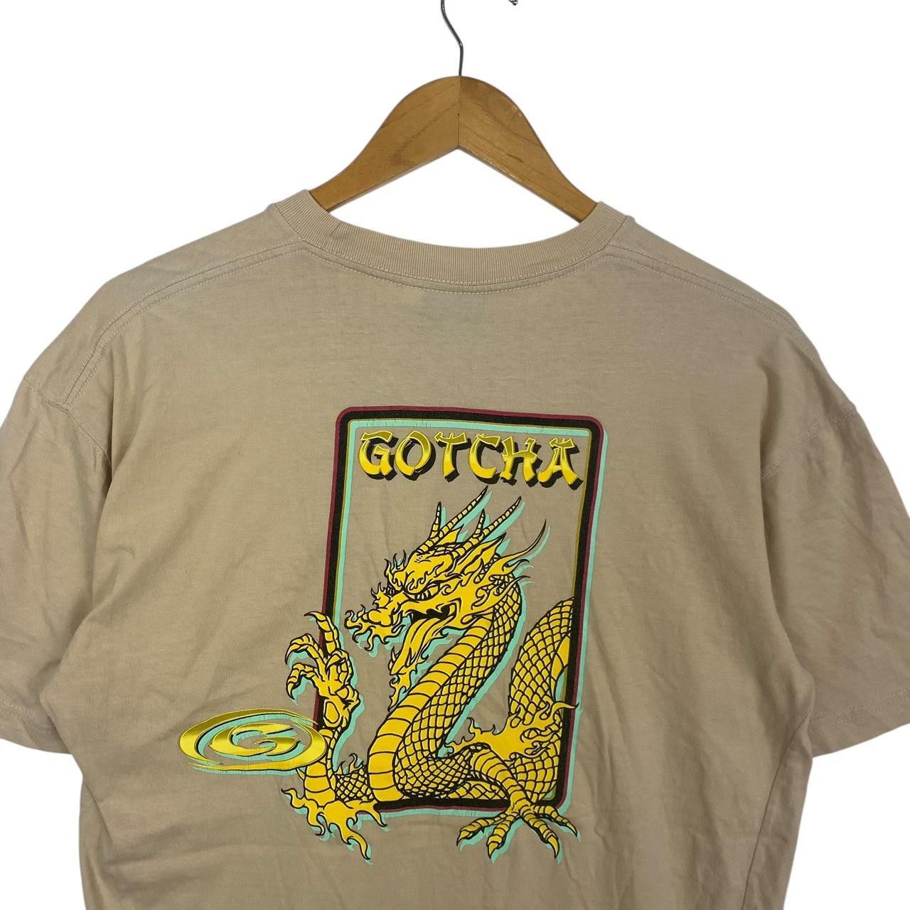 Gotcha Vintage GOTCHA SKATEBOARD DRAGON Hip Hop Rap Tee Size US M / EU 48-50 / 2 - 5 Thumbnail