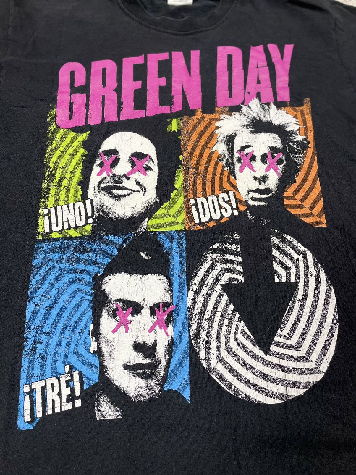 Vintage Vintage Y2K Green Day Graphic Tee Grunge Band Shirt Slim S Size US S / EU 44-46 / 1 - 5 Thumbnail