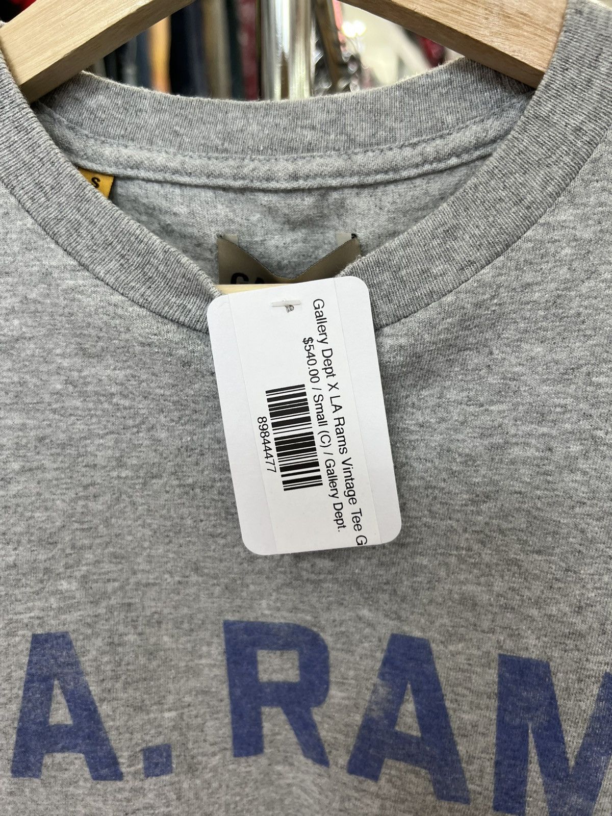 Gallery Dept. Gallery Dept x LA Rams Vintage Tee Size US S / EU 44-46 / 1 - 3 Thumbnail