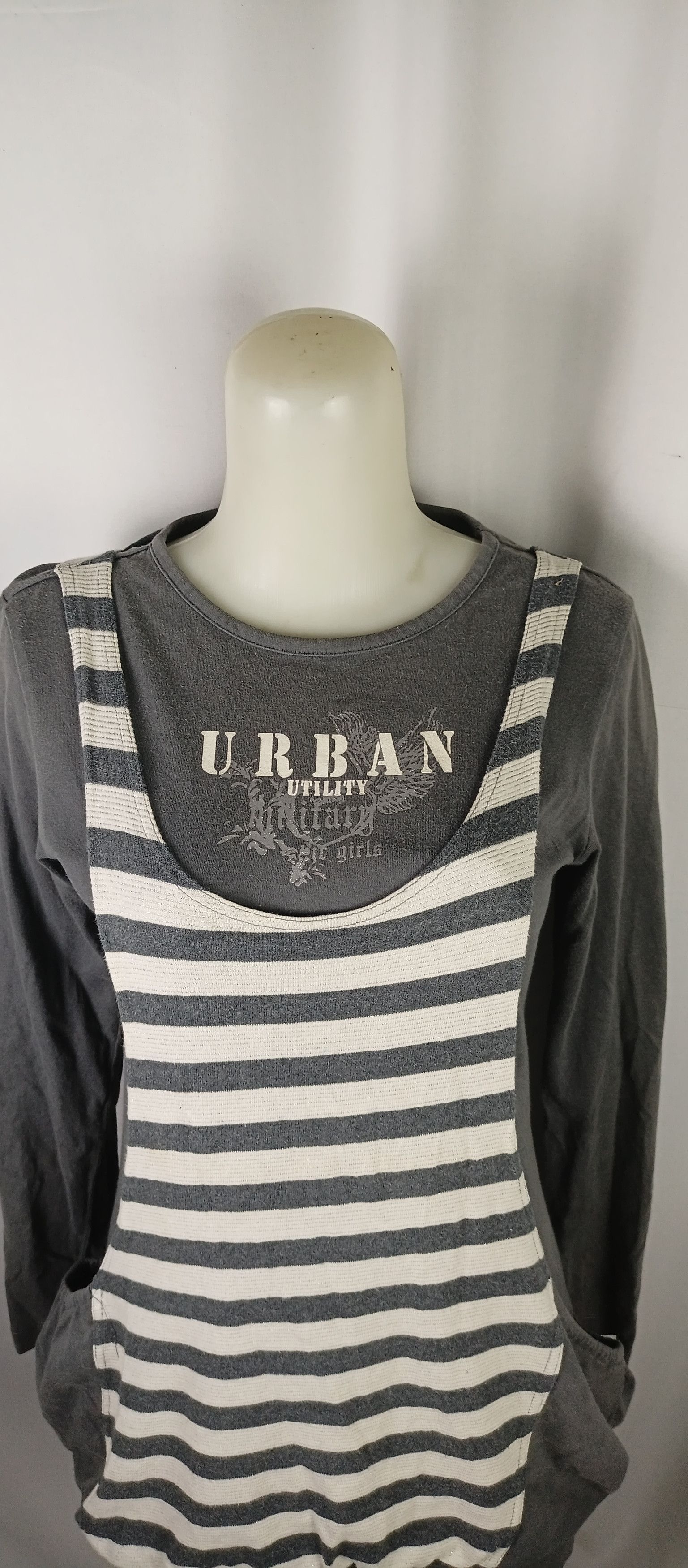 If Six Was Nine × Japanese Brand J.COSI Urban Utility Stripped Long Sleeve tight on the body Size L / US 10 / IT 46 - 16 Thumbnail