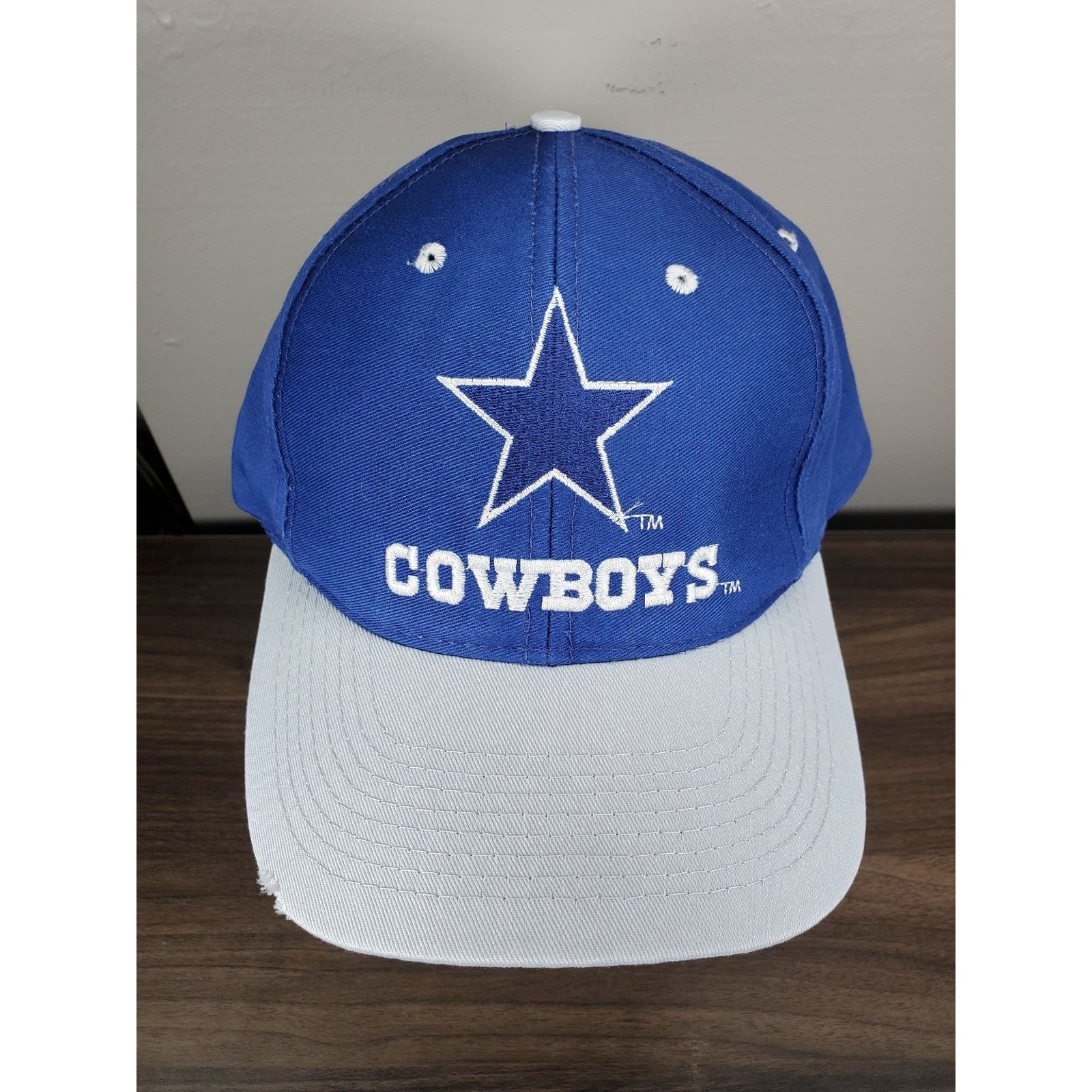 NFL × Vintage Dallas Cowboys Hat Snapback Cap Blue White Star Logo NFL Size ONE SIZE - 1 Thumbnail