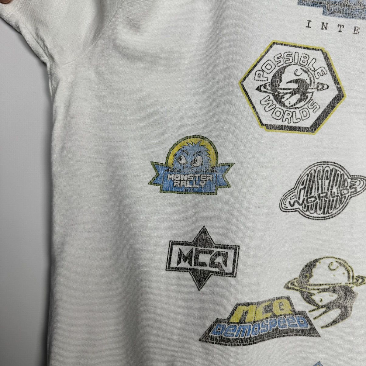 McQ Alexander McQueen ALEXANDER MCQUEEN MCQ T-SHIRT COTTON ASTROFORCE PRINT WHITE Size US XL / EU 56 / 4 - 15 Thumbnail