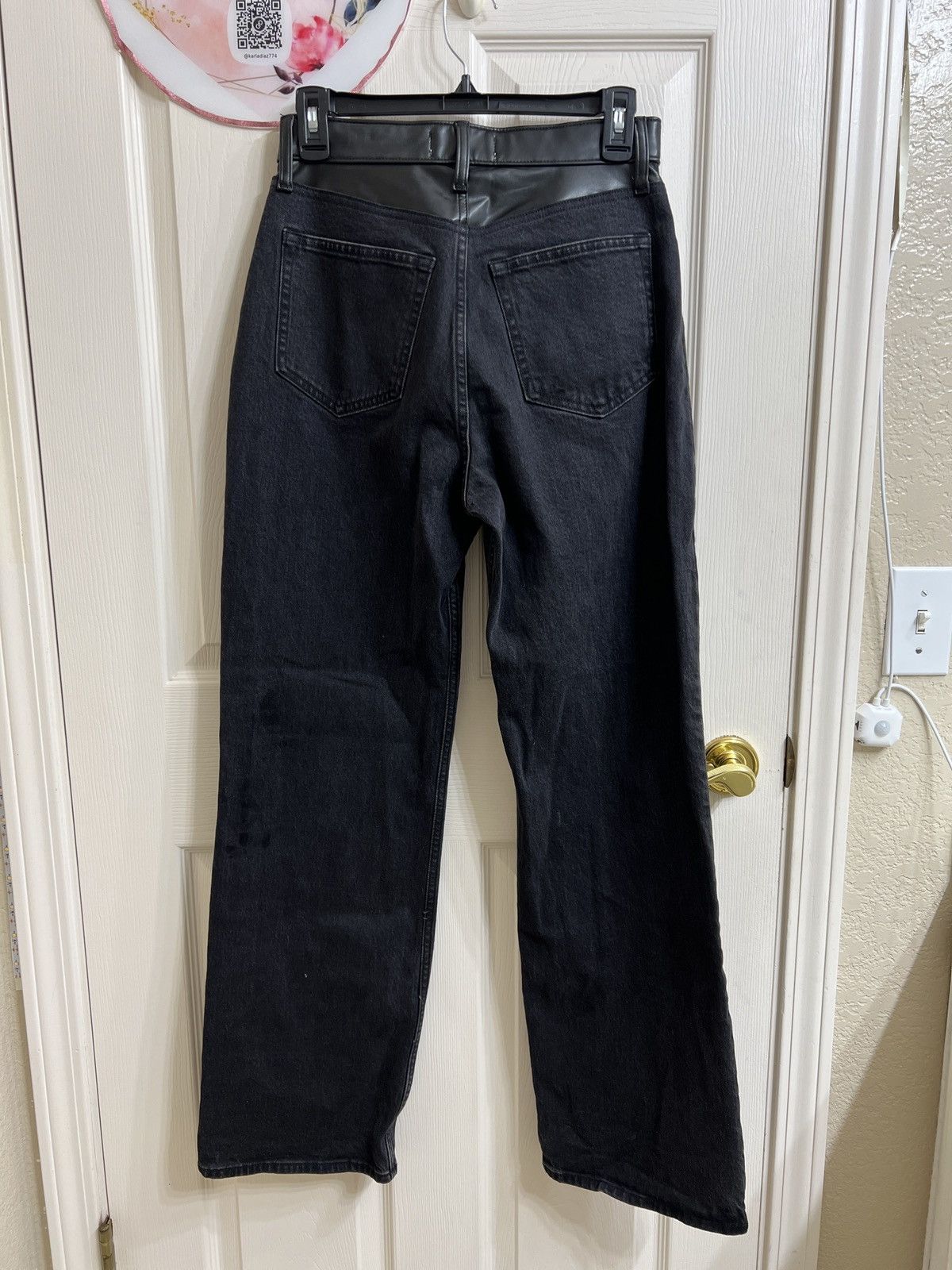 Abercrombie & Fitch Abercrombie & fitch Mixed Fabric High Rise 90s Relaxed Jean Size 27" / US 4 / IT 40 - 3 Thumbnail
