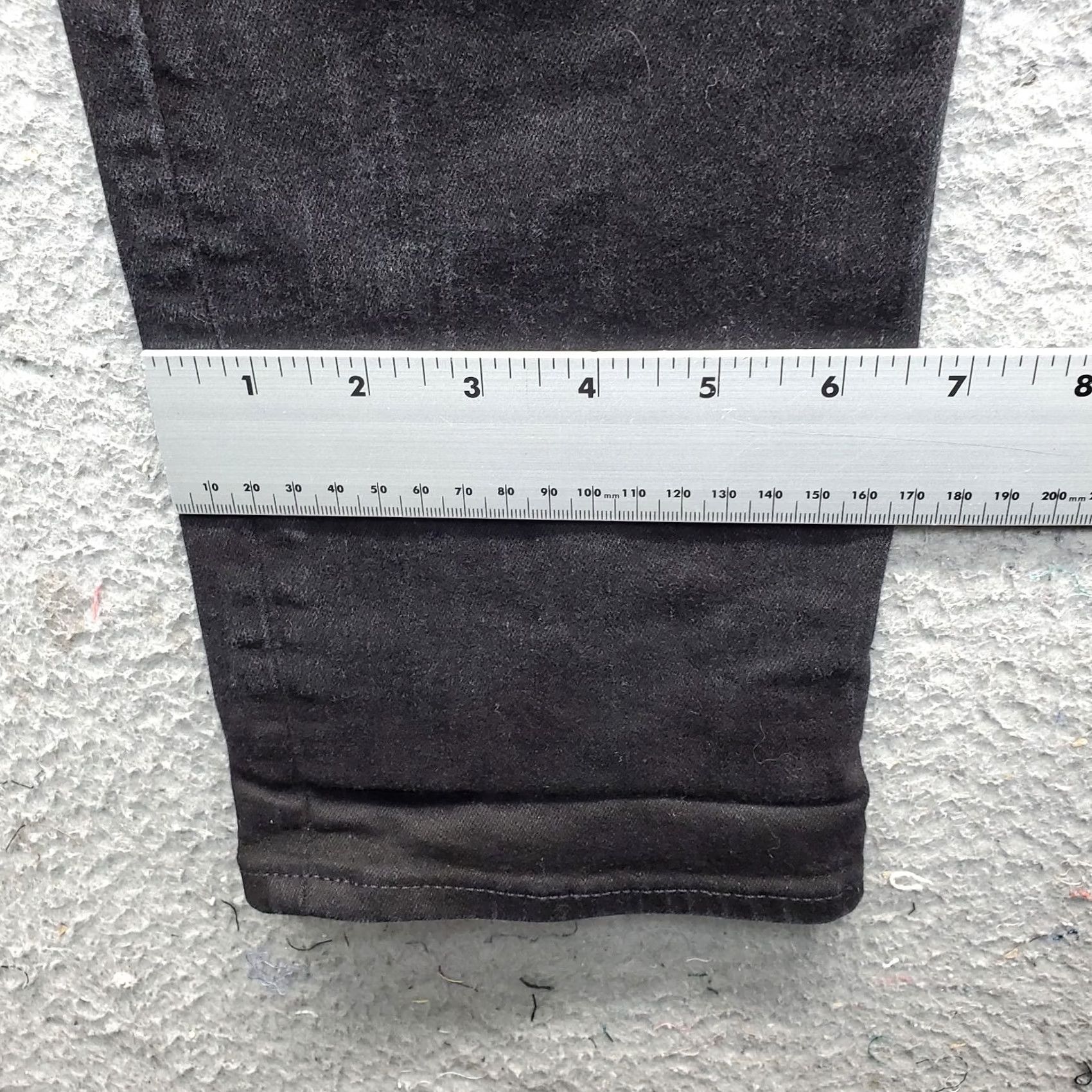 Gap Gap Jeans 14P Black Denim 5-Pocket Skinny Regular Womens Petite Jeans Size 36" / US 14 / IT 50 - 5 Thumbnail