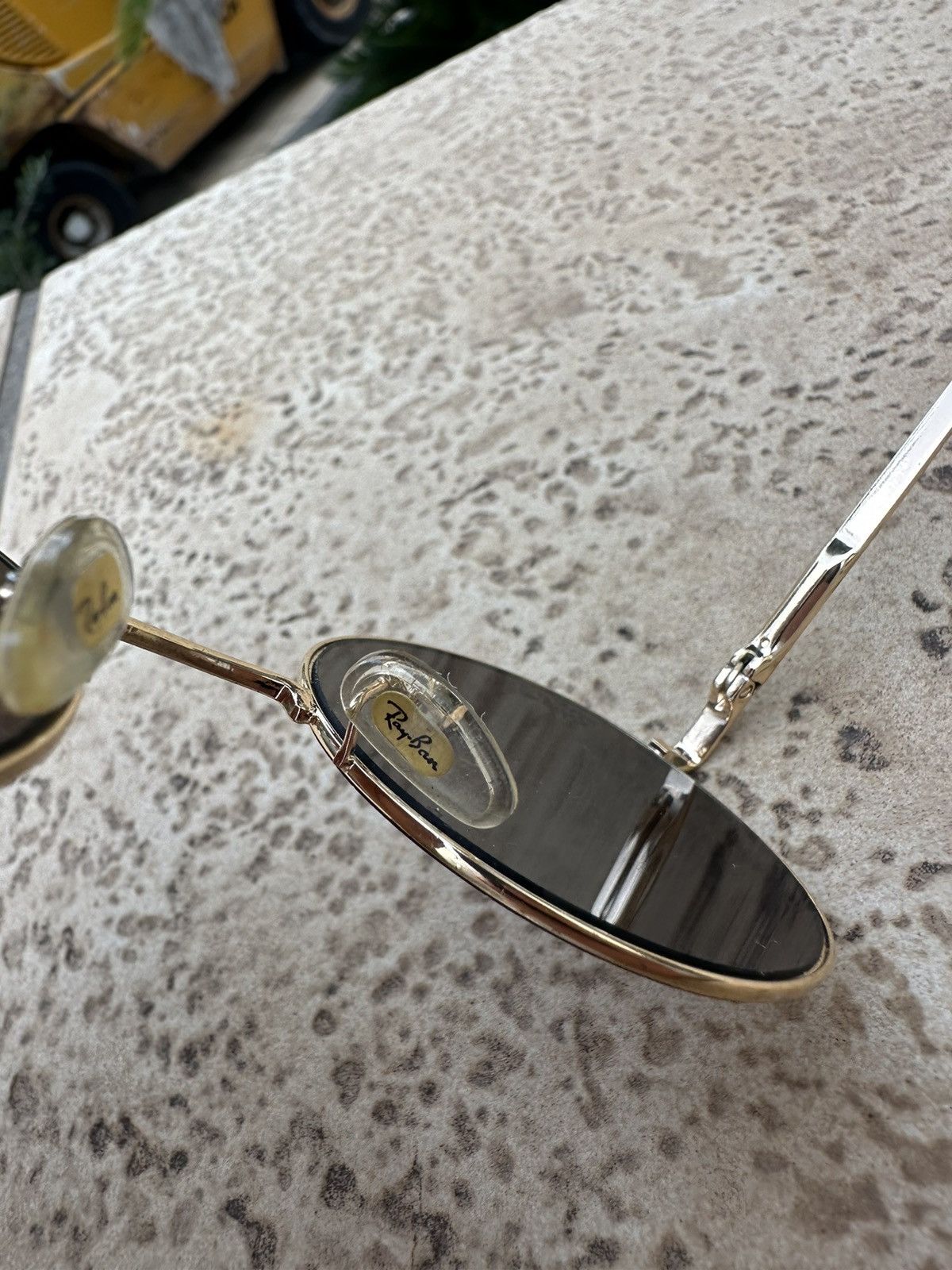 RayBan RayBan Gold Sunglasses 553 Size ONE SIZE - 6 Thumbnail