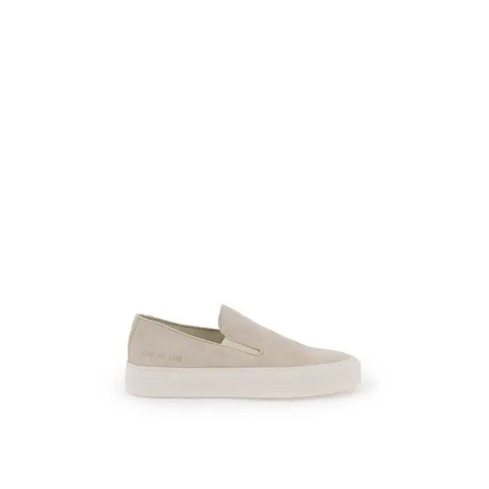 image of Common Projects O1S22I1N0424 Slip On Sneakers In Beige, Women's (Size 9)