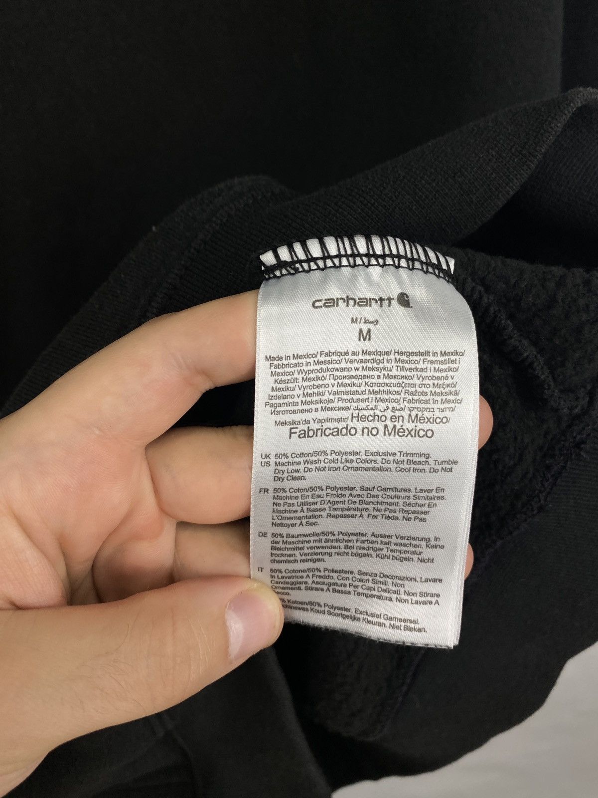 Carhartt 🇺🇸 Vintage Carhartt Hoodie Rare Retro Hype Y2K Size US M / EU 48-50 / 2 - 7 Thumbnail