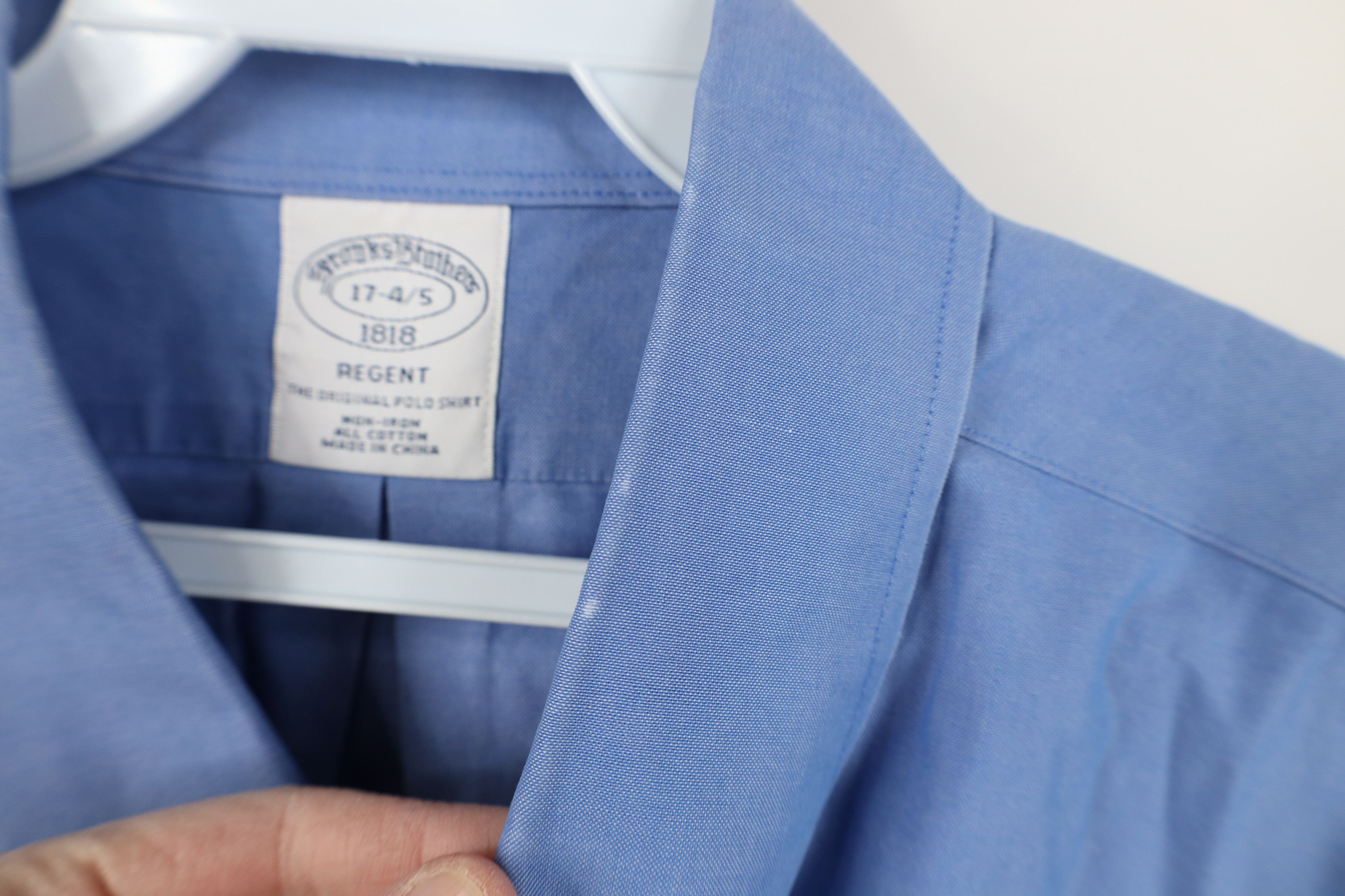Brooks Brothers Vintage 90s Brooks Brothers Cotton Button Down Shirt OCBD Size US M / EU 48-50 / 2 - 6 Thumbnail