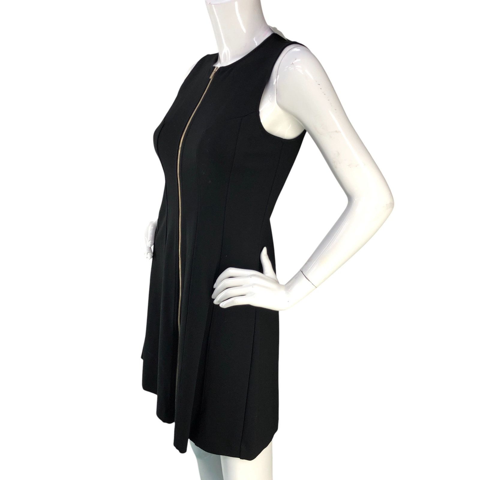 Ann Taylor Ann Taylor Size 00P Dress Zip Front Ponte Sleeveless NEW Size XXS / US 00 / IT 34 - 4 Thumbnail