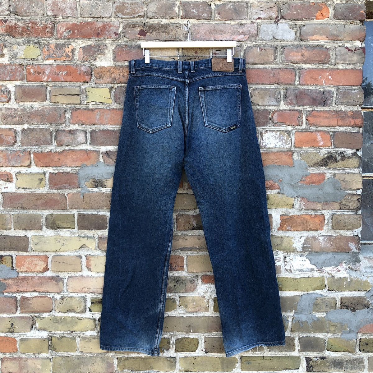 image of Vintage 90's Blind Skateboard Denim Baggy Pants Skate Jeans in Blue, Men's (Size 36)