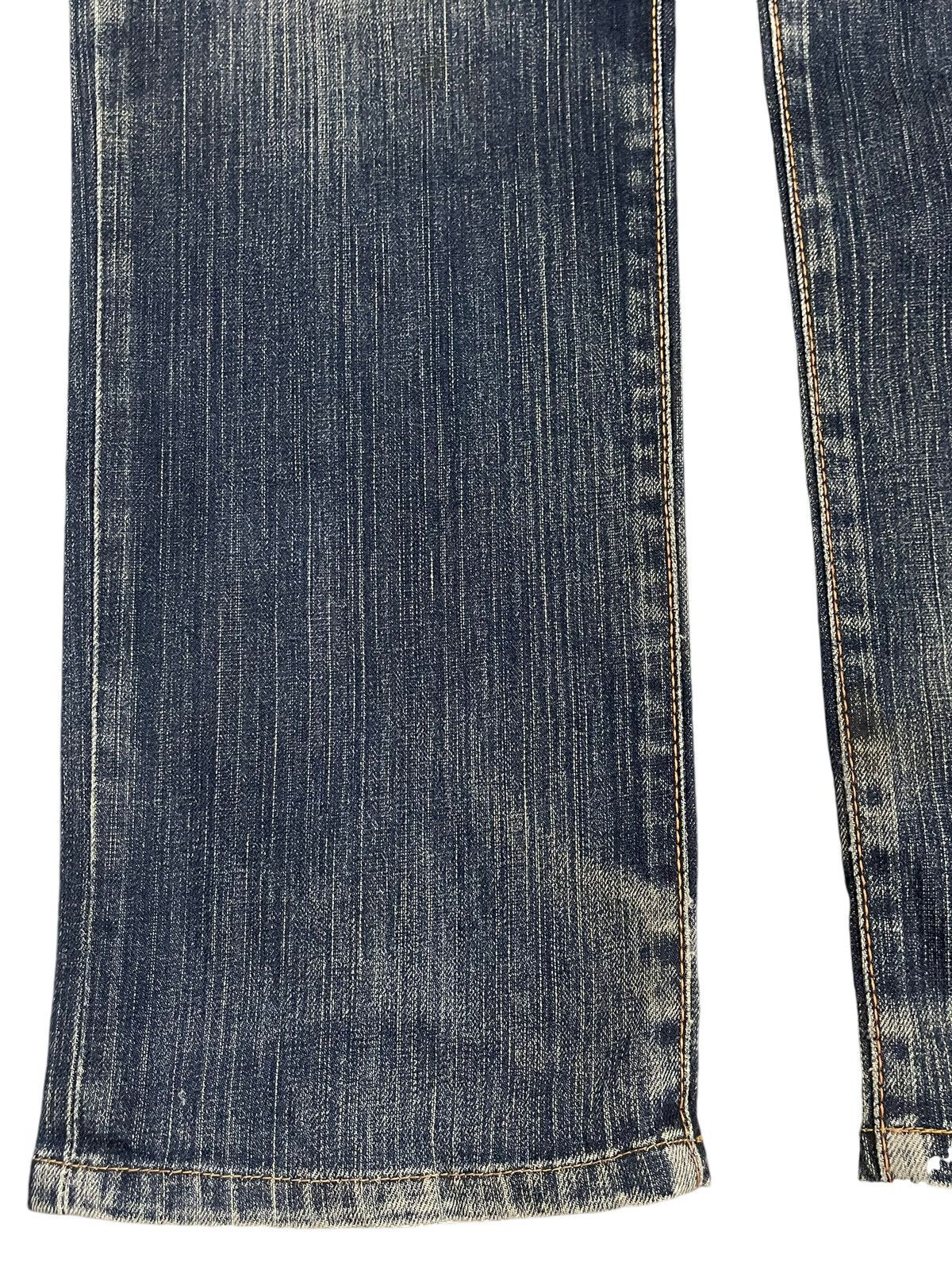 Edwin Vintage Japan Edwin 504 Blue Wash Style Distress Style Jeans Size US 32 / EU 48 - 7 Thumbnail