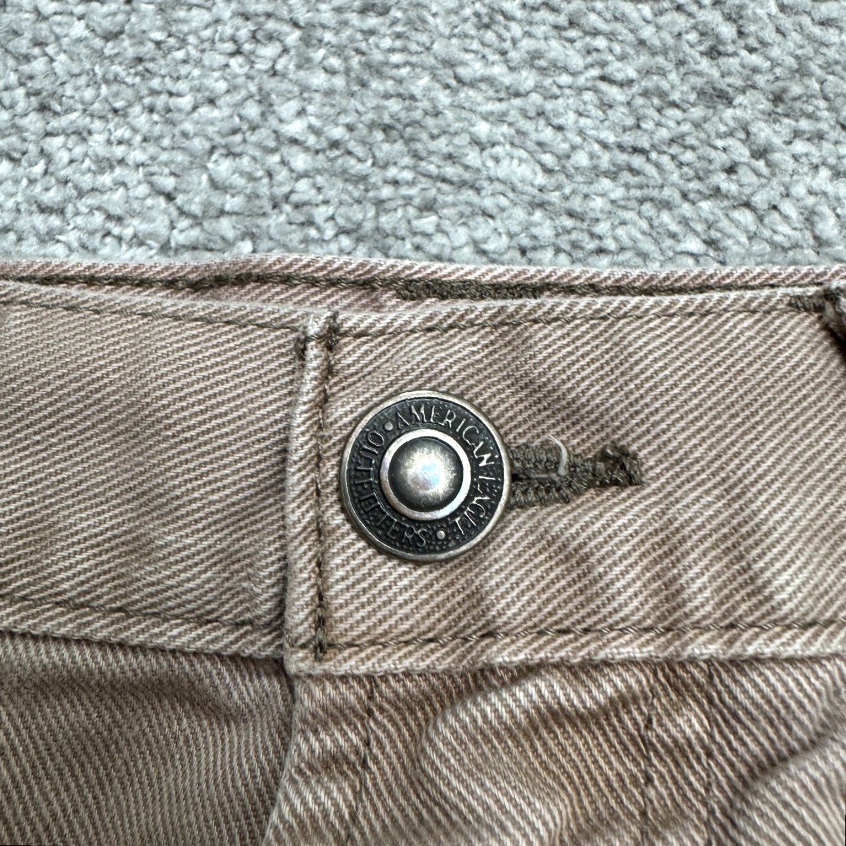 American Eagle Outfitters American Eagle Outfitters Jeans Men Slim Straight 29x30 Brown Cotton Denim 5-Pocket Dark Vintage No N/A Size US 29 - 3 Thumbnail