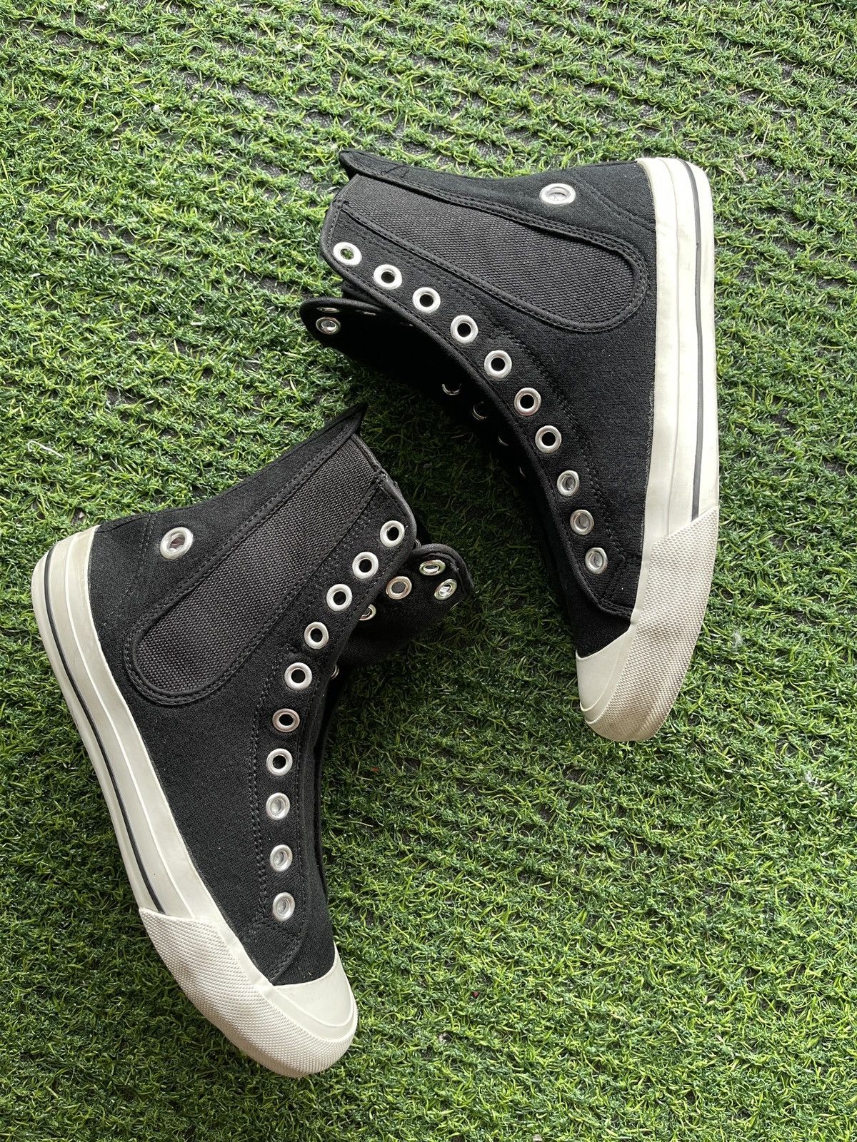 Designer × Limi Feu × Yohji Yamamoto Limi Feu Yohji Yamamoto Hi-Top Sneakers Size US 6.5 / IT 36.5 - 3 Thumbnail