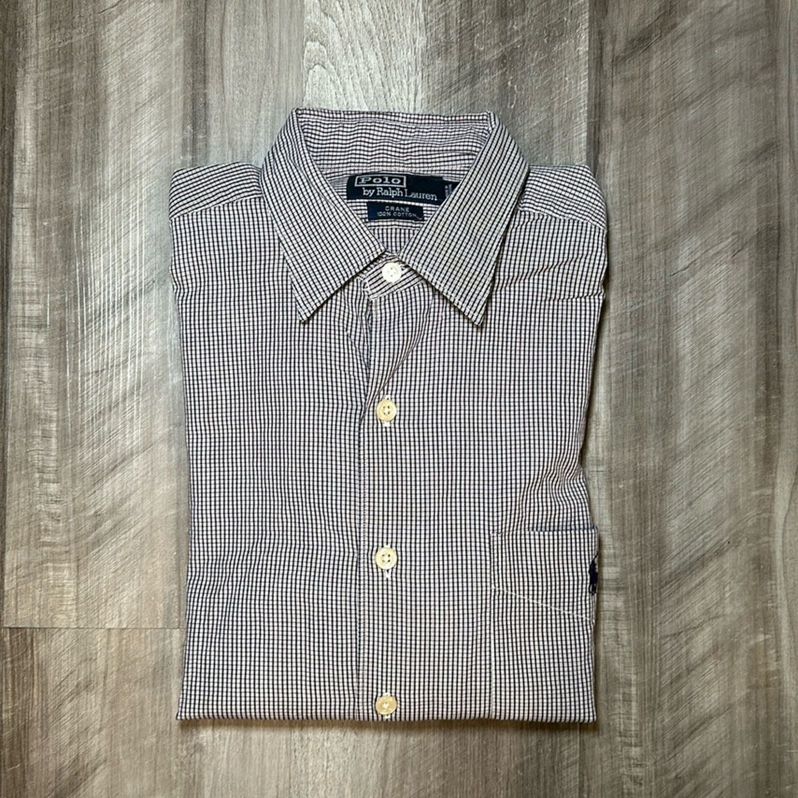 Polo Ralph Lauren Polo by Ralph Lauren Crane Long Sleeve Button Down - Medium Size US M / EU 48-50 / 2 - 1 Thumbnail
