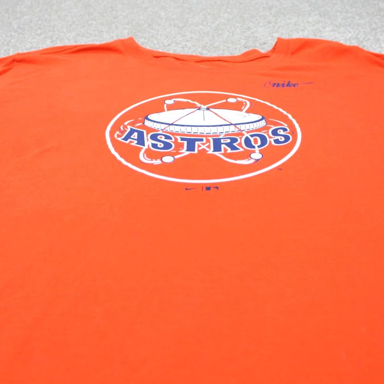 Nike Nike Houston Astros Shirt Mens 2XL XXL Orange 100% Cotton Short Sleeve Pullover Shirt Size US XXL / EU 58 / 5 - 5 Thumbnail