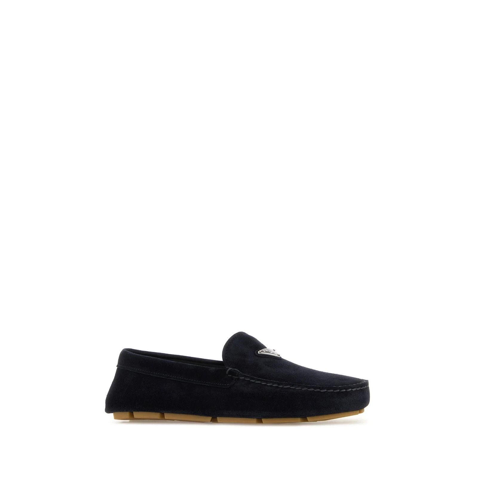 Prada PRADA Midnight Blue Suede Loafers New And Authentic (Men's s Size US 11 / EU 44 - 2 Thumbnail