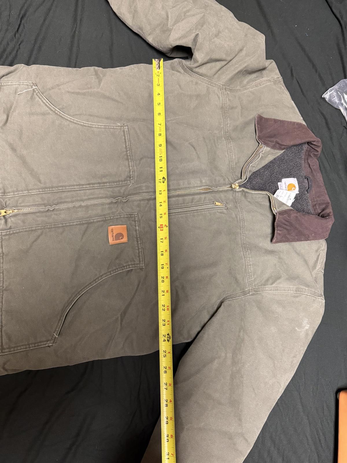 Carhartt Carhart green jacket large Size US L / EU 52-54 / 3 - 3 Thumbnail