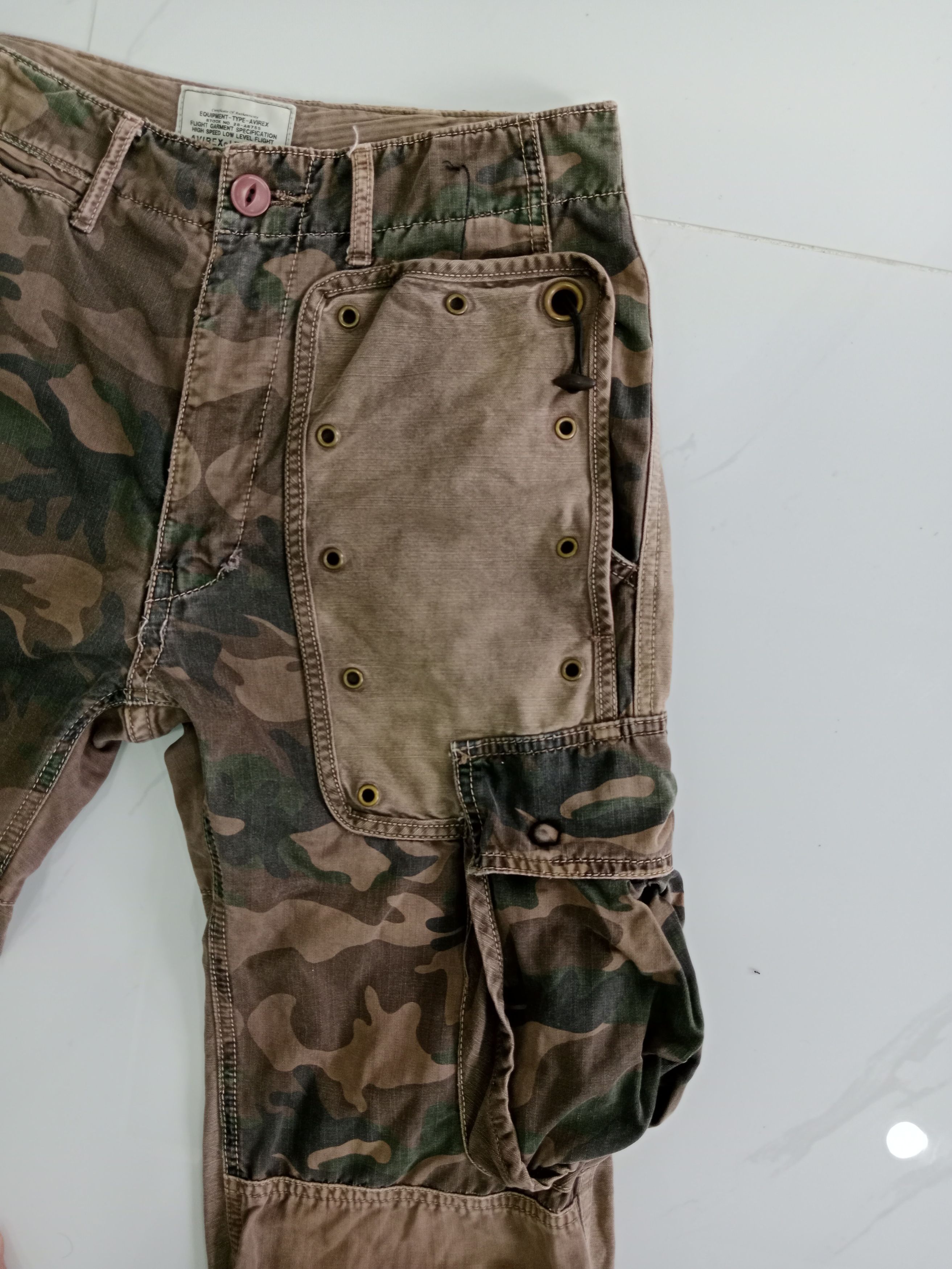 Avirex Avirex Military Cargo Pants Tactical Style Size US 30 / EU 46 - 5 Thumbnail