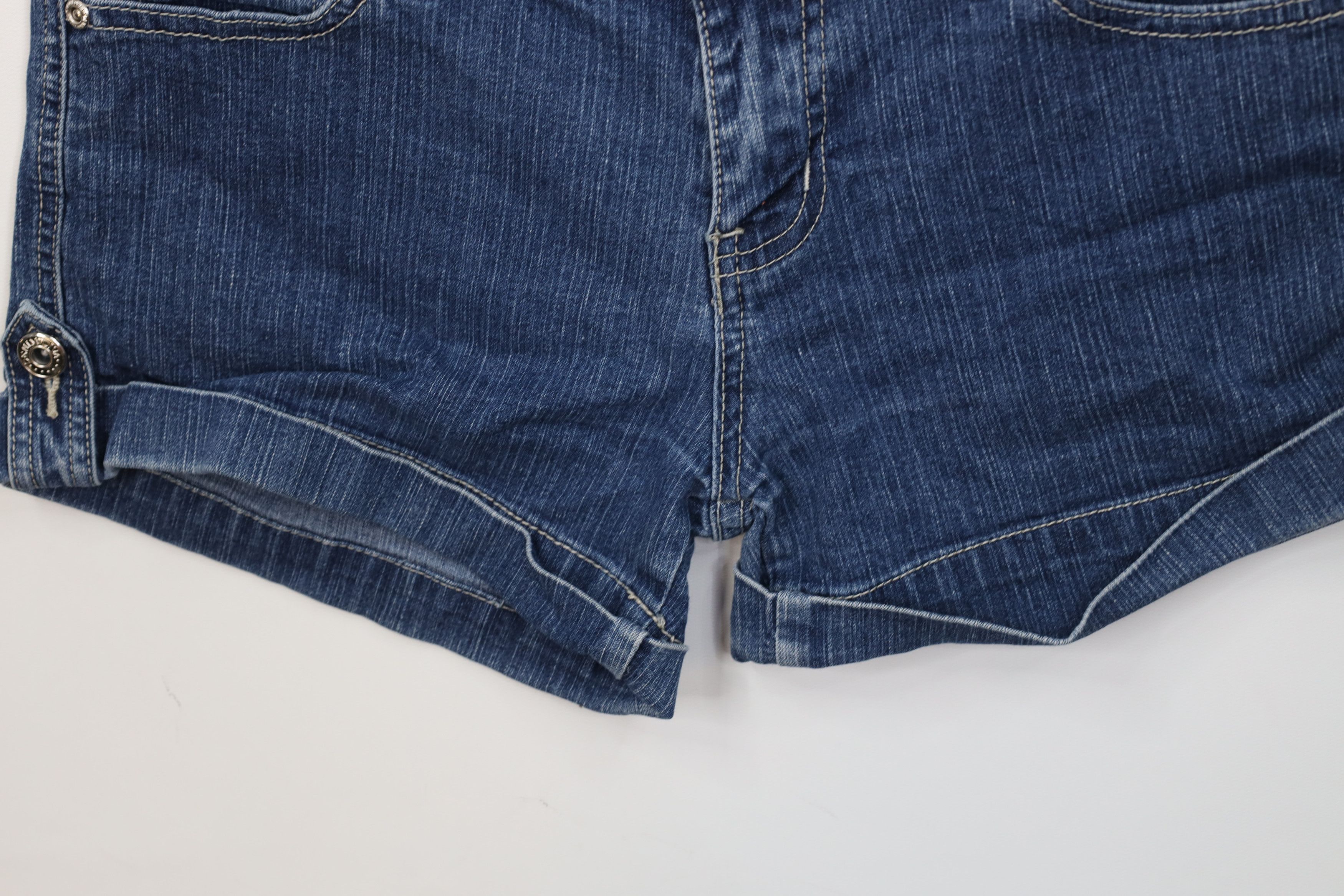 Vintage Vintage 90s Y2K Babydoll Bella Fairy Denim Jean Shorts Size 28" / US 6 / IT 42 - 4 Thumbnail
