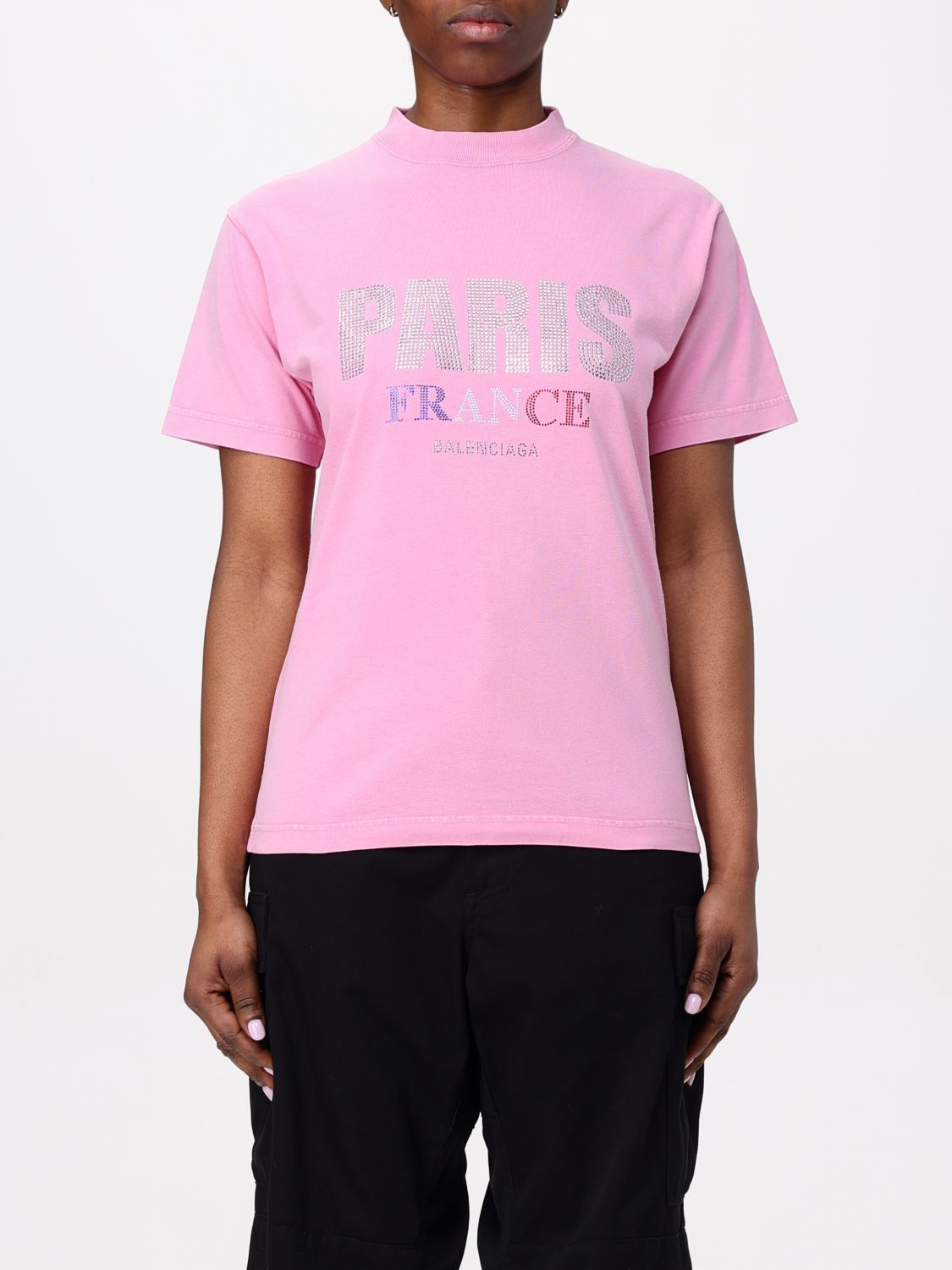 Balenciaga T-Shirt Woman Pink