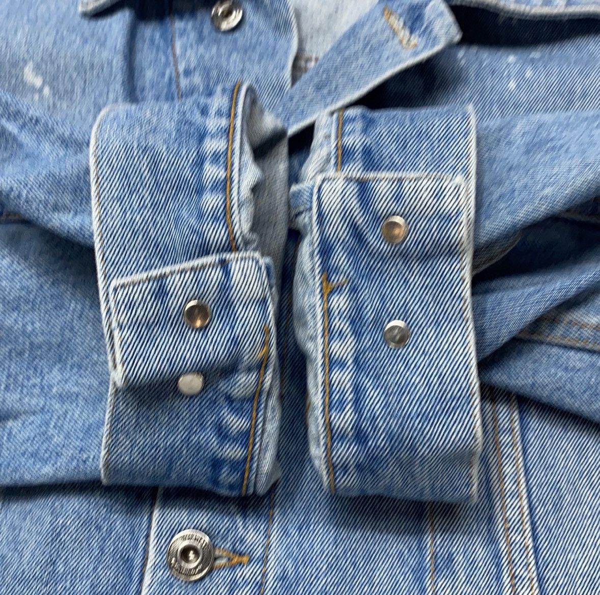 Off-White Off-White SS23 Blue Button Denim Oversized Jacket Size US M / EU 48-50 / 2 - 6 Thumbnail