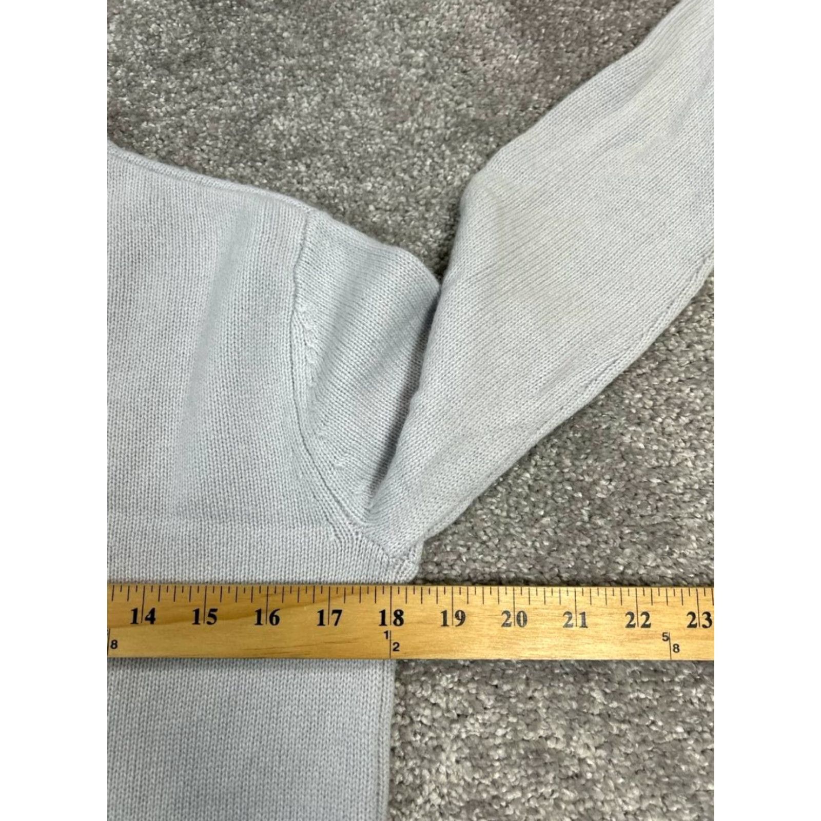 Theory Theory Sweater Womens Medium Blue Cashmere Knit Pullover Size M / US 6-8 / IT 42-44 - 6 Thumbnail