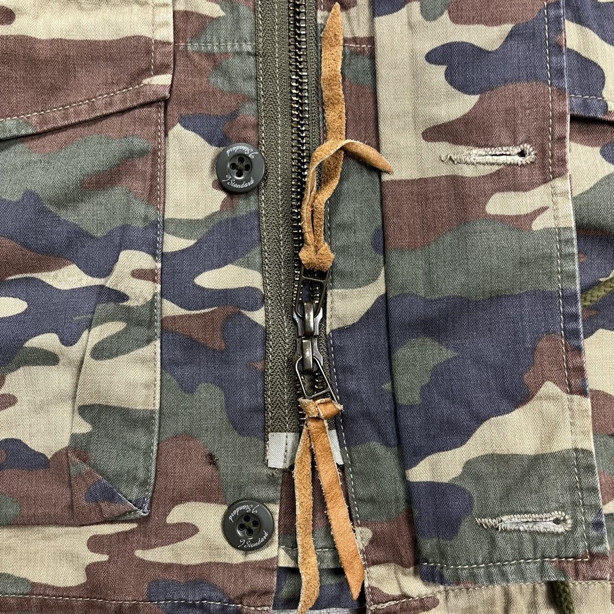 20471120 2000s Journal Standard - Infantry Hooded Camo Jacket Size US M / EU 48-50 / 2 - 6 Thumbnail
