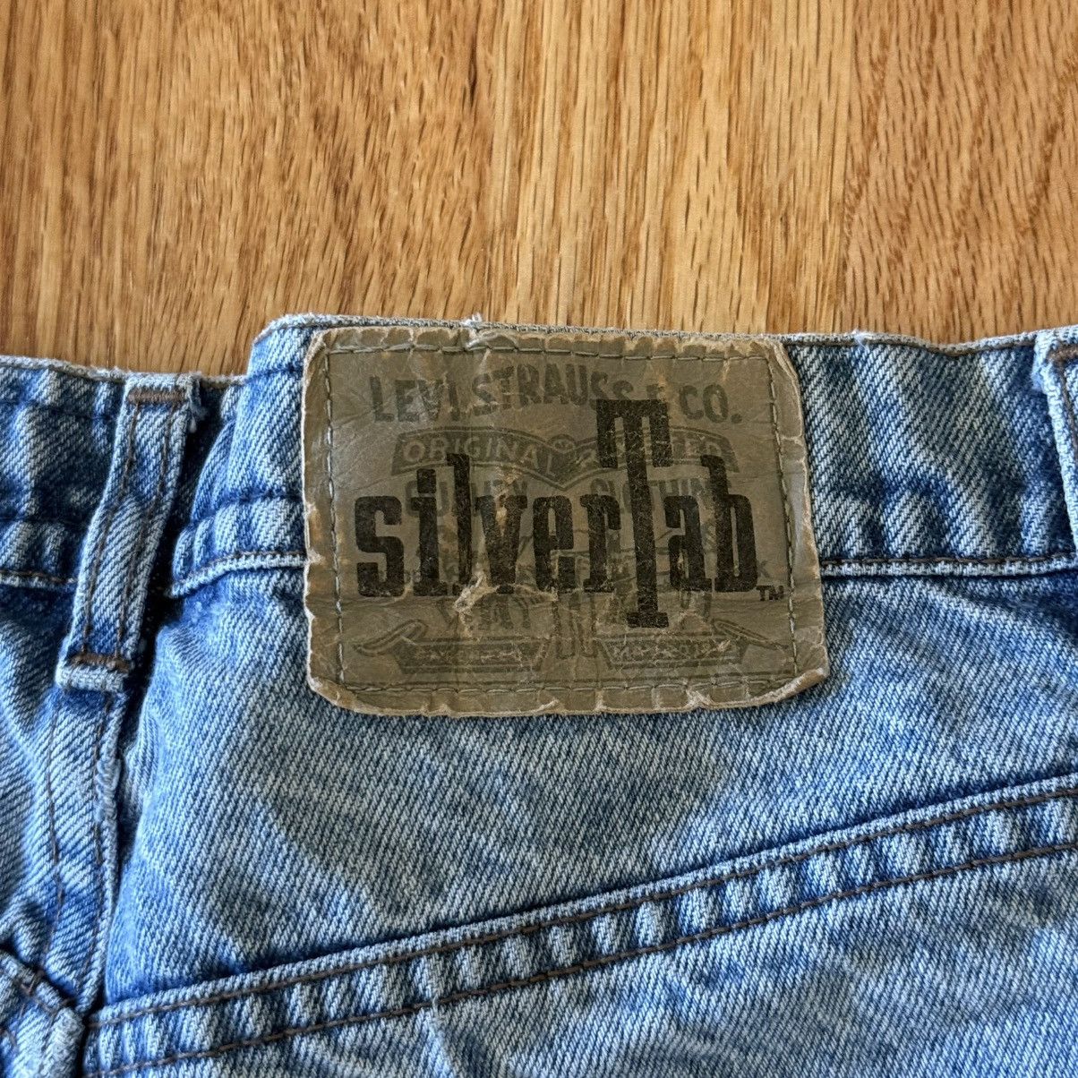 Levi's Vintage 1990s Levi's SilverTab Baggy Cut-Off Jean Shorts Size US 38 / EU 54 - 6 Thumbnail