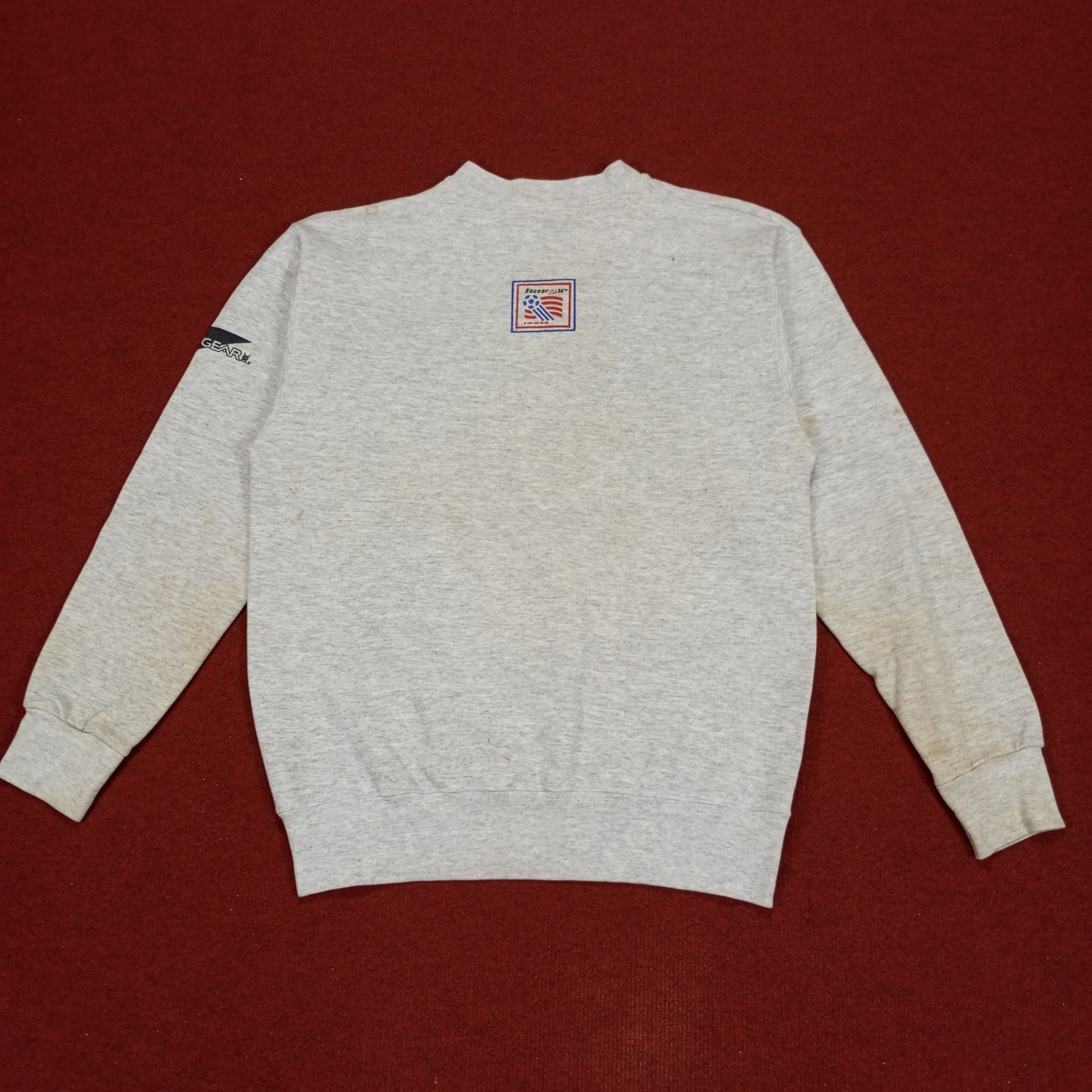 Vintage Soccer USA 94 Streetwear Style Vintage Sweatshirt Size US S / EU 44-46 / 1 - 3 Thumbnail