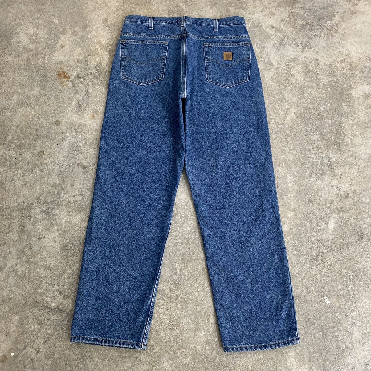 Carhartt Vintage Carhartt Blanket Lined Relaxed Fit Denim Jeans Size US 35 - 17 Thumbnail
