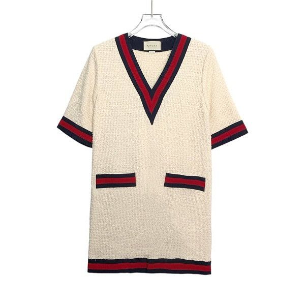 Gucci Gucci V-Neck Mini Dress Size 38 Size XS / US 0-2 / IT 36-38 - 1 Thumbnail