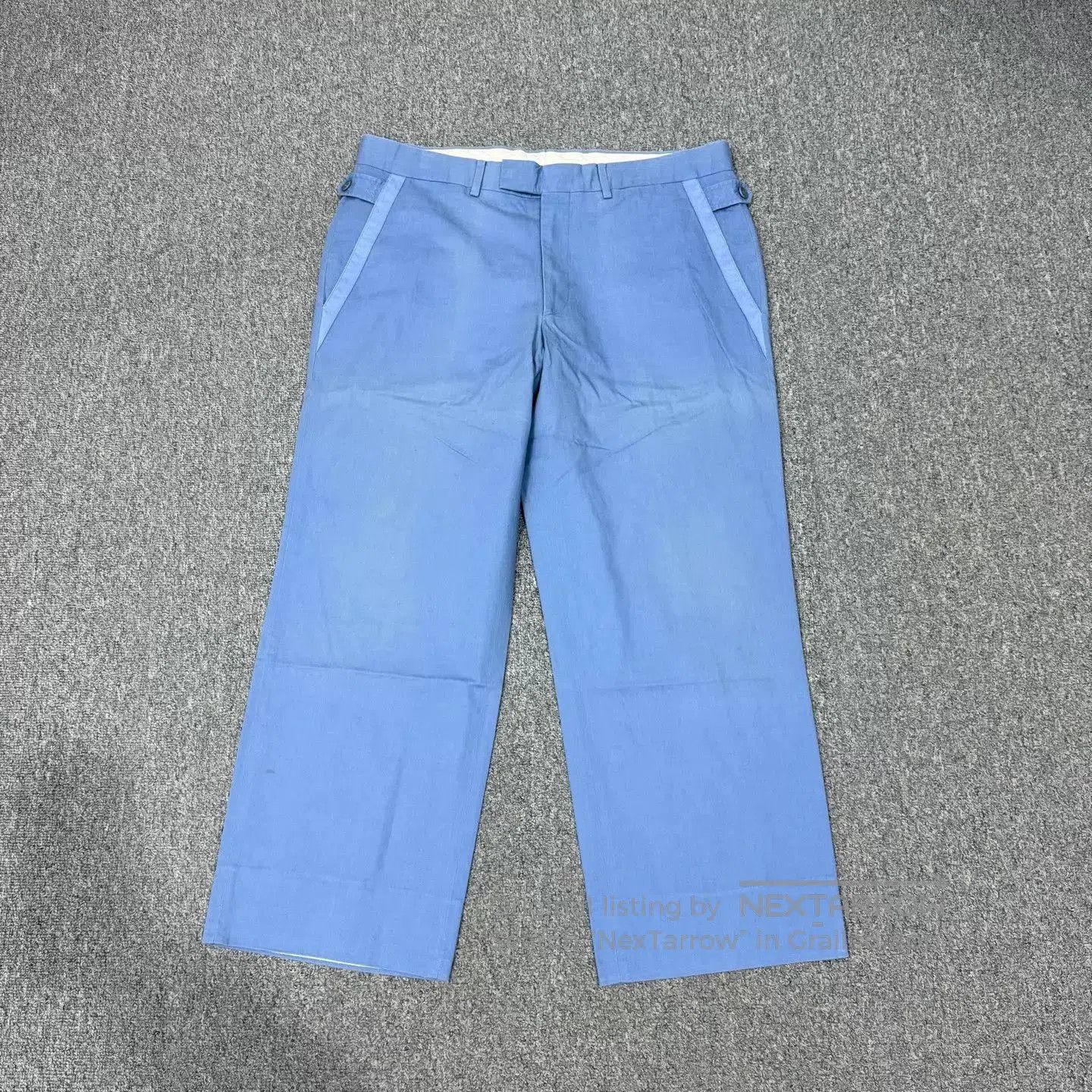 Hermes Blue Casual Pants Size 30. Size US 30 / EU 46 - 1 Thumbnail