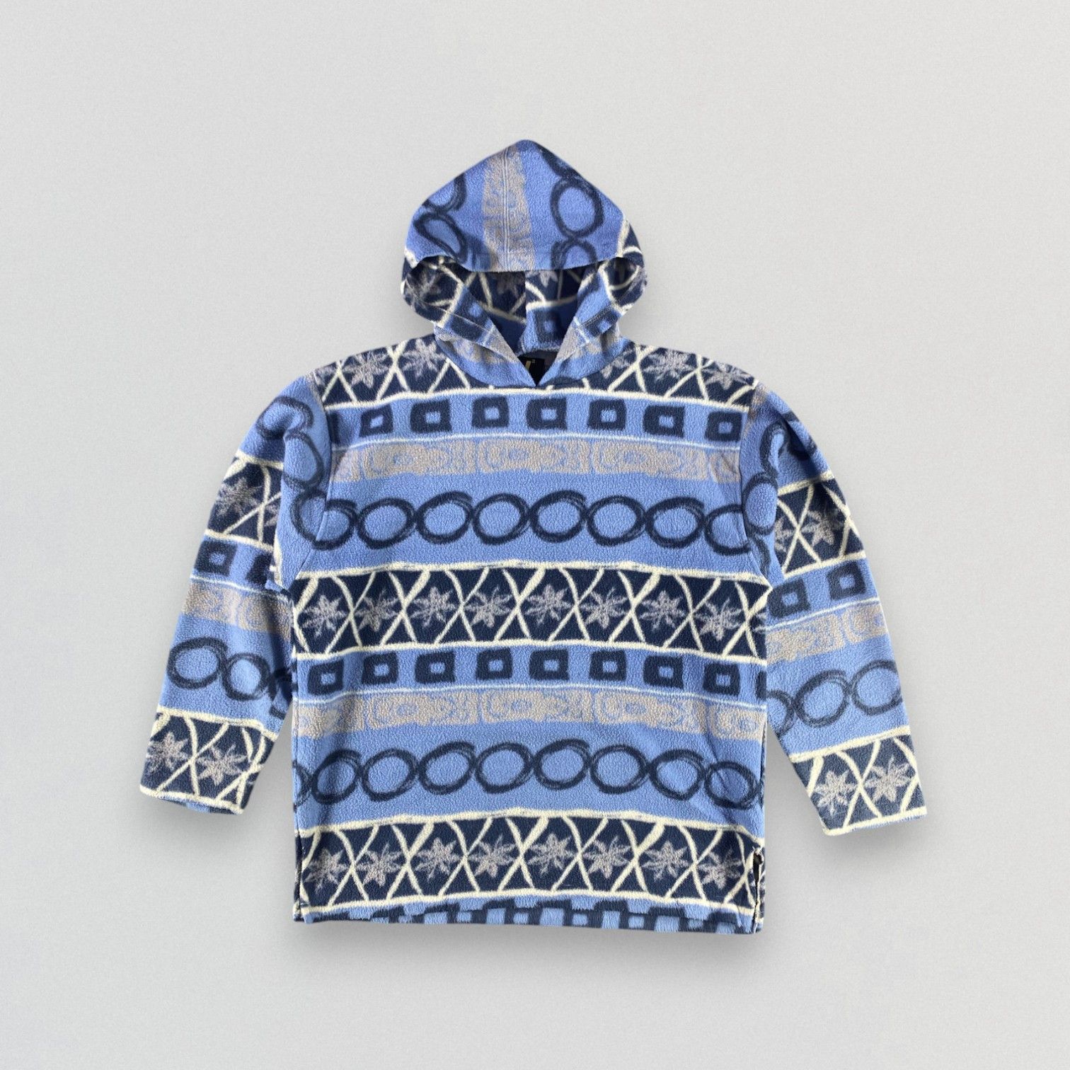 Japanese Brand Junko Fleece Hooded Jacket K1102 Size US L / EU 52-54 / 3 - 1 Thumbnail