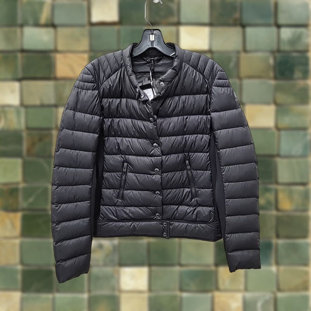 Belstaff Belstaff Jacket Belstaff Silverthorn Down Black Women's UK 46 Puffer Jacket Down Nylon Chest 21.5 Length 23 Womens Size L / US 10 / IT 46 - 1 Thumbnail