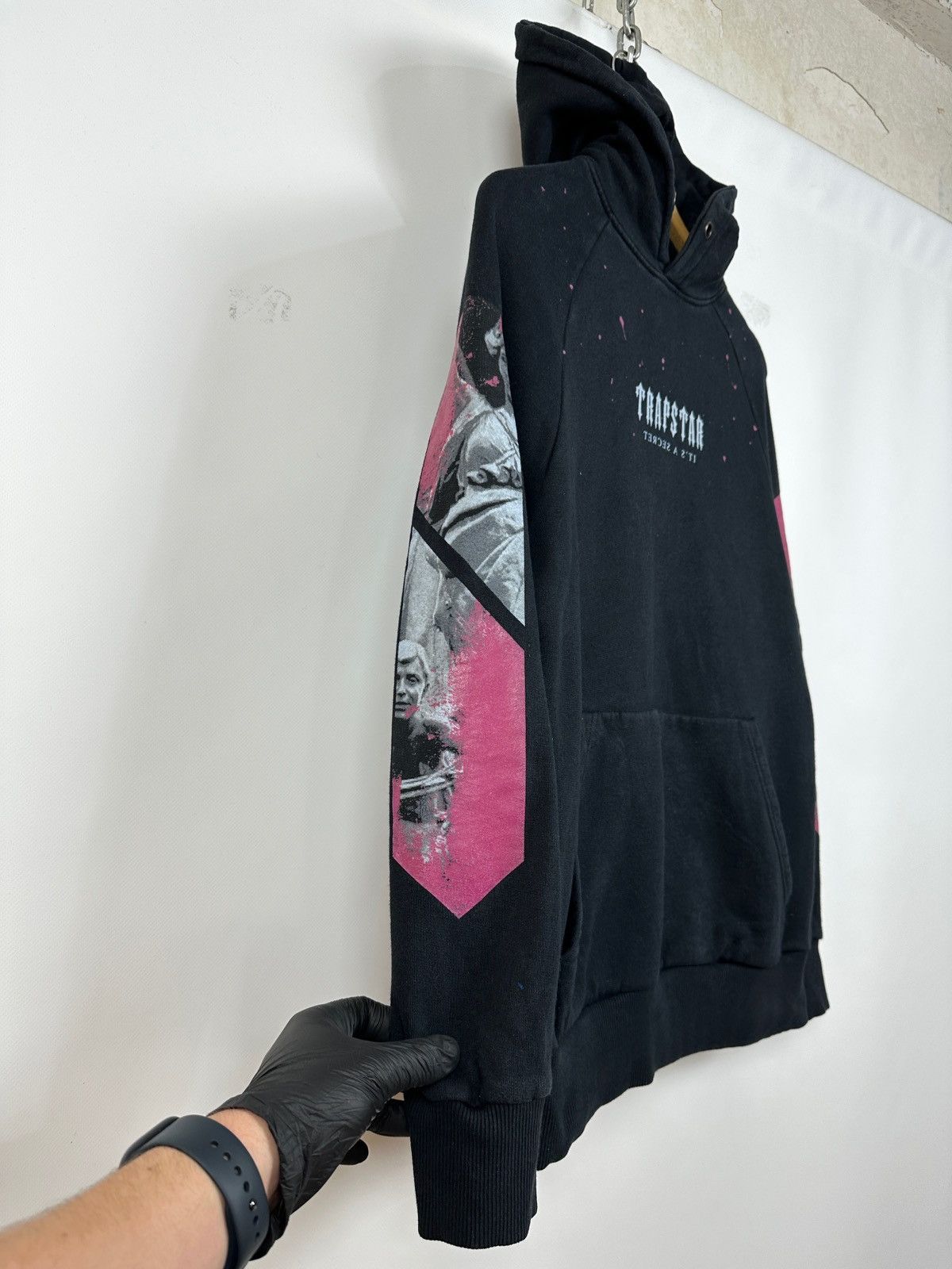 Trapstar London Trapstar Black Drill Big Logo Hoodie Size US S / EU 44-46 / 1 - 7 Thumbnail