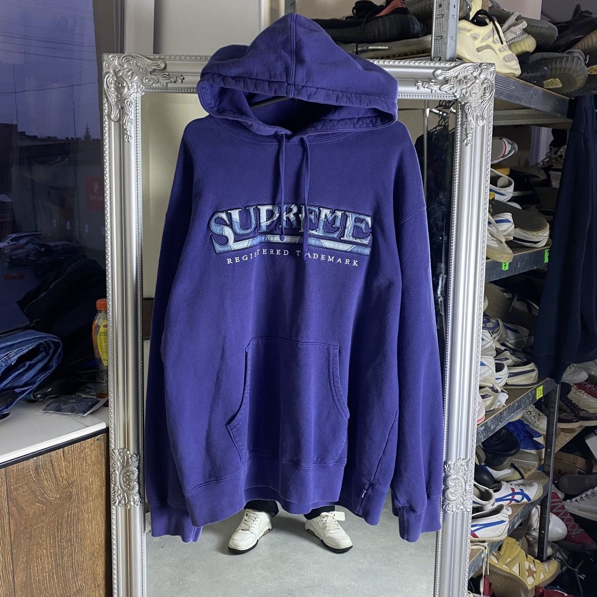Supreme Supreme Hoodie Big Logo Rare Size US L / EU 52-54 / 3 - 1 Thumbnail