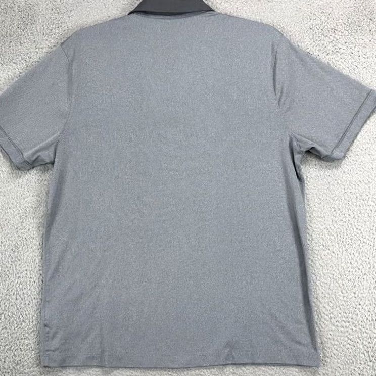 Nike Nike Golf Polo Shirt Adult XL Gray Dri-Fit Athletic Short Sleeve Rugby Mens Size US XL / EU 56 / 4 - 2 Thumbnail