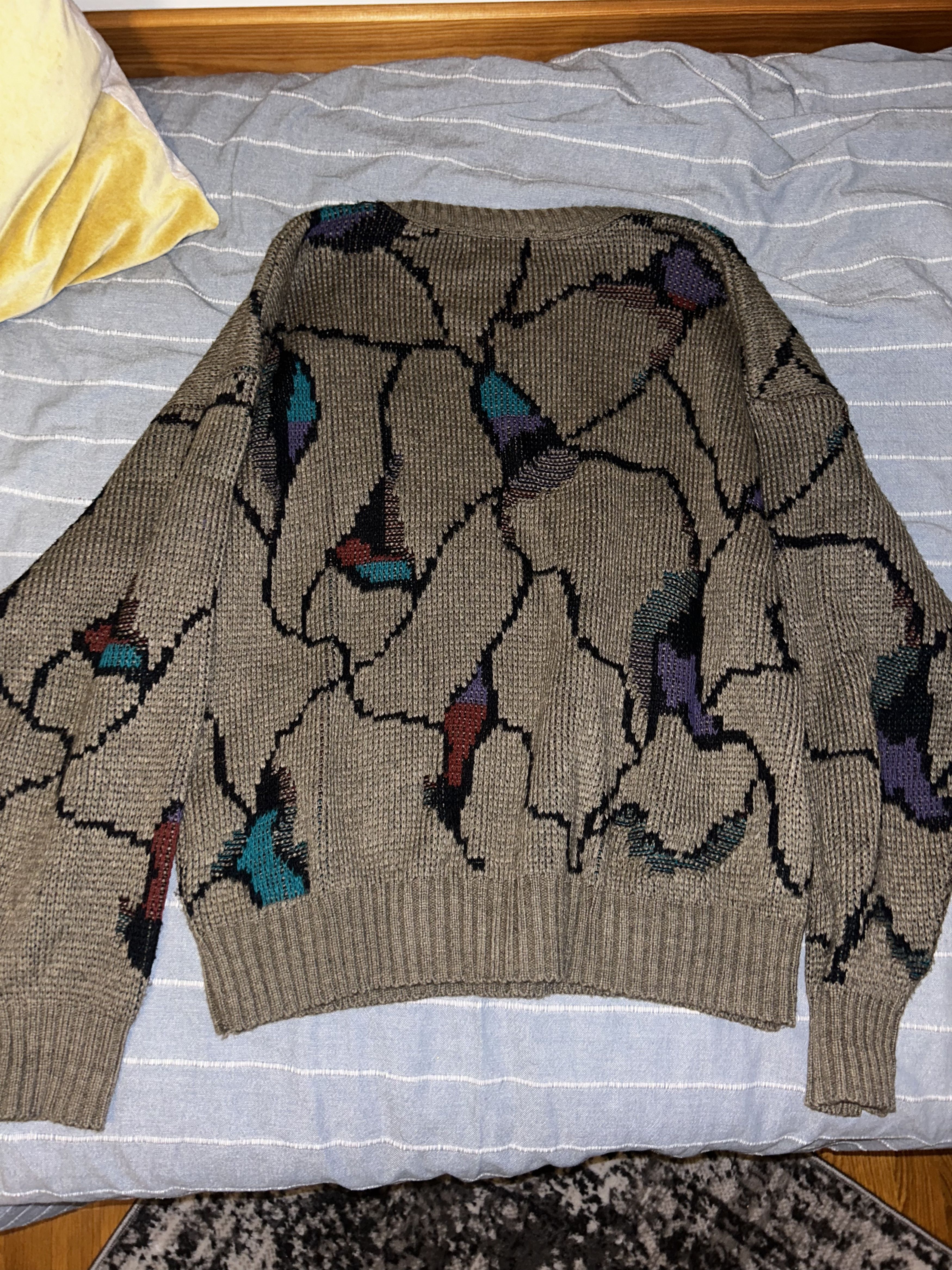London Fog × Vintage Vintage 90's London Fog Sweater Size US L / EU 52-54 / 3 - 4 Thumbnail