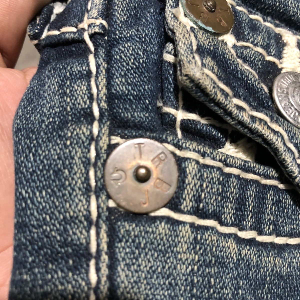 If Six Was Nine × True Religion TRUE RELIGION RAINBOW JOEY DENIM Size 26" / US 2 / IT 38 - 8 Thumbnail