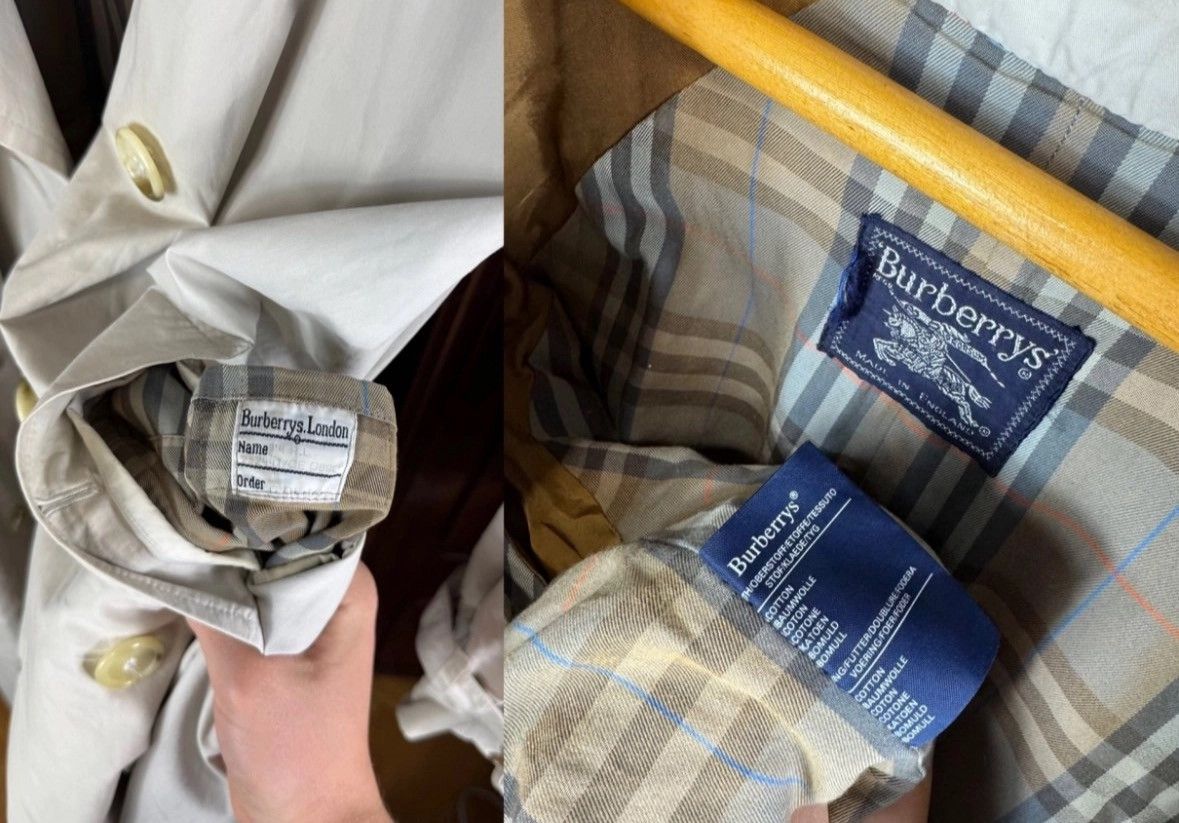 Burberry Vintage Burberrys double breasted long Waterloo trench coat Size US L / EU 52-54 / 3 - 6 Thumbnail
