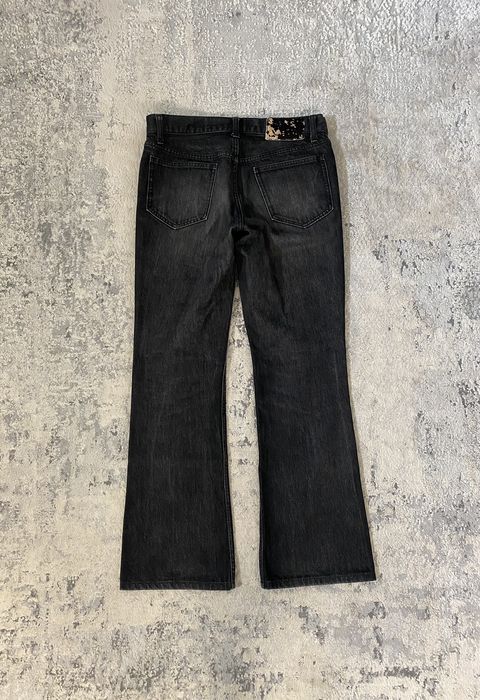 Shellac Shellac Faded Black Bootcut Jeans | Grailed