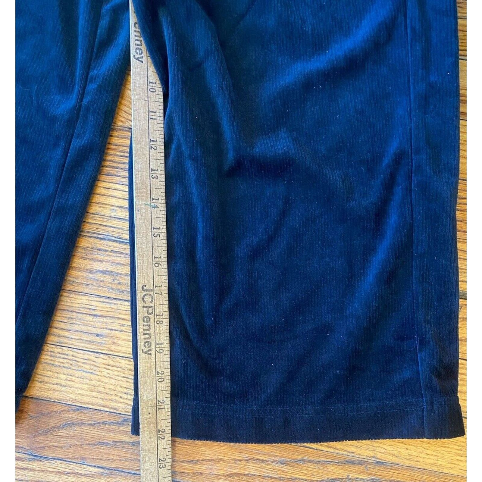 Other Rewash Brand Corduroy Cropped Pants Pockets Women M Wide Leg Size 32" / US 10 / IT 46 - 7 Thumbnail