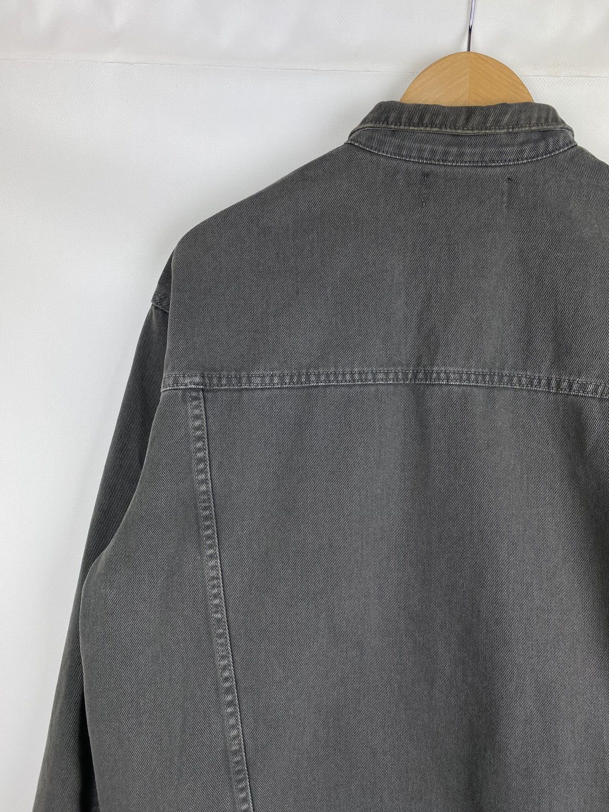 Represent Clo. Represent Clo. Spread collar men’s smoke denim jacket size L Size US L / EU 52-54 / 3 - 18 Thumbnail