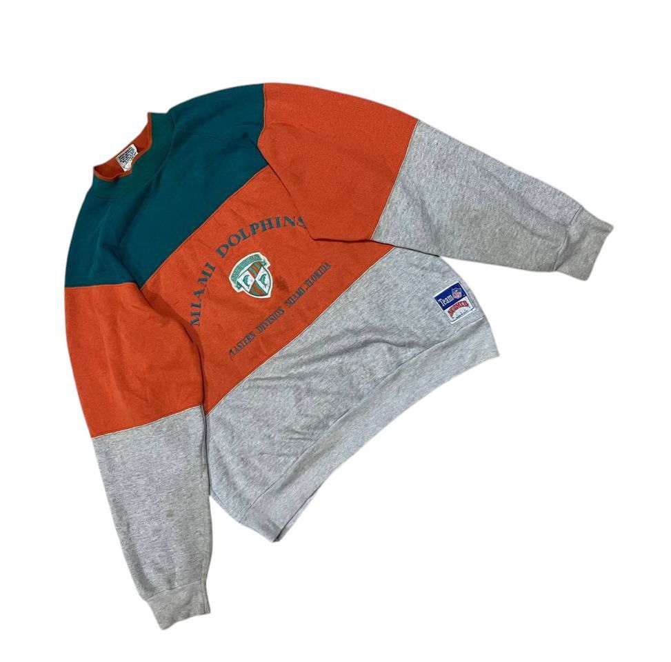 NFL × Vintage Vintage nfl miami dolphins sweatshirt Size US M / EU 48-50 / 2 - 3 Thumbnail