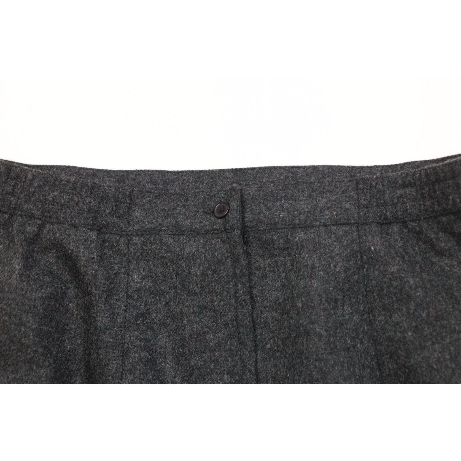 Vintage Vintage 90s Streetwear Blank Wool Business Skirt Size 40" / US 18 - 7 Thumbnail