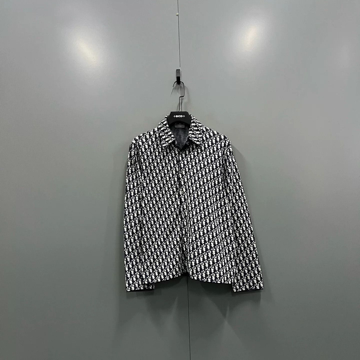 Dior Dior Monogram Logo Print Shirt Size US S / EU 44-46 / 1 - 1 Thumbnail