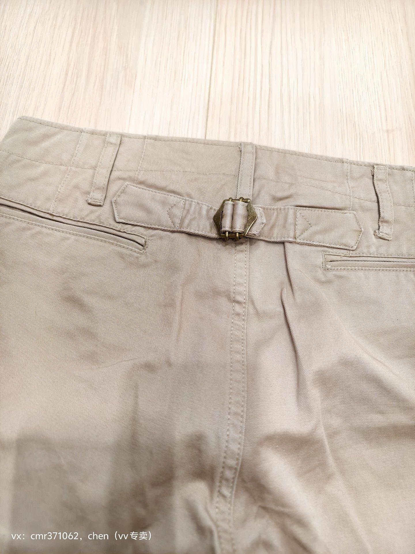Vintage VISVIM 17SS HIGH WATER CHINO Beige Size 1 Size US 29 - 7 Thumbnail