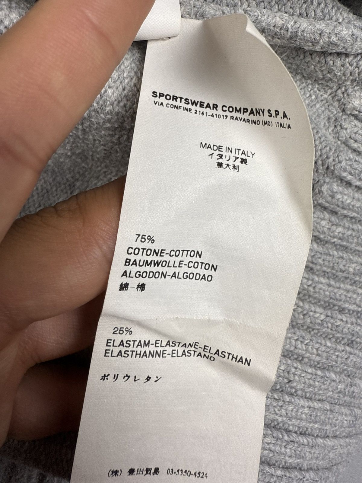 Stone Island Stone island jersey vintage wool grey size M mens Size US M / EU 48-50 / 2 - 13 Thumbnail